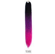 Mermaid Hair Extensions Twist Crochet Braided Hair 30 Strands