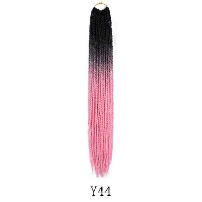 Mermaid Hair Extensions Twist Crochet Braided Hair 30 Strands