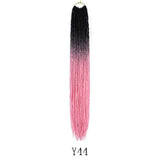 Mermaid Hair Extensions Twist Crochet Braided Hair 30 Strands