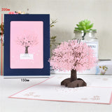 Pop-Up Flower Card 3D Greeting Card