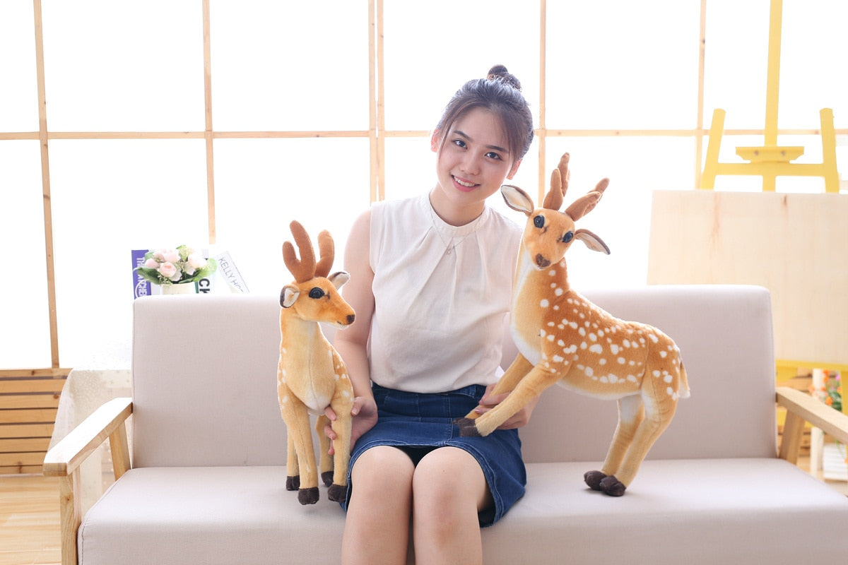 Woodland Deer Plush Toy