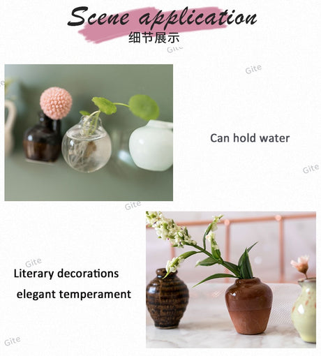 Mini Ceramics Vase Fridge Magnets