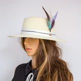 Natural Feathers Hat Decoration