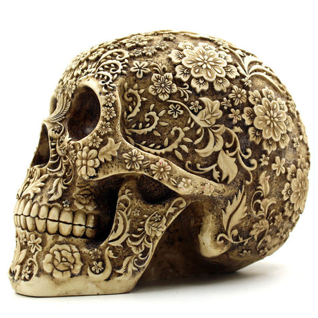 Sugar Skull Resin Halloween Prop