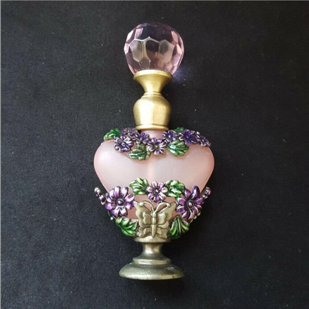 Ladybug Crystal Heart Perfume Bottle