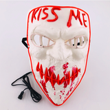 Glowing Cosplay LED Joker Masks