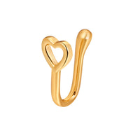 Nose Cuff 1PCS Stainless Steel Non Piercing Nose Ring