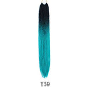 Mermaid Hair Extensions Twist Crochet Braided Hair 30 Strands