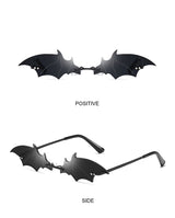 Rimless Batwing Sunglasses