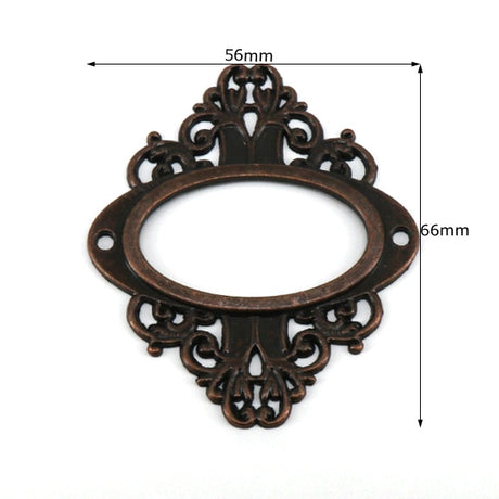 5pcs Antique Medicine Drawer Cabinet Label Frame Card Holders