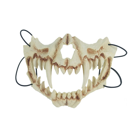 Animal Skeleton Masks Soft Half Face Mask Costume Prop Cosplay