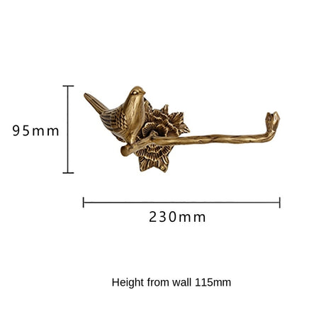 Woodland Birdy Bathroom Accessories Bird Towel Ring, Toilet Roll Holder and Towel Bar