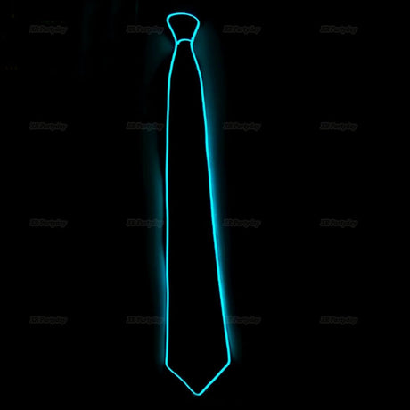 LED Light Up Jazz Hat and Ties Glow Neon Party Costumes