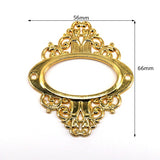5pcs Antique Medicine Drawer Cabinet Label Frame Card Holders
