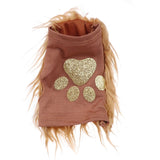 Lion Plush Ears Headband Tail and Paws Set Halloween Costume for Adults and Kids
