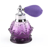 Purple Puff Perfume Bottle Refillable Atomizer Spray