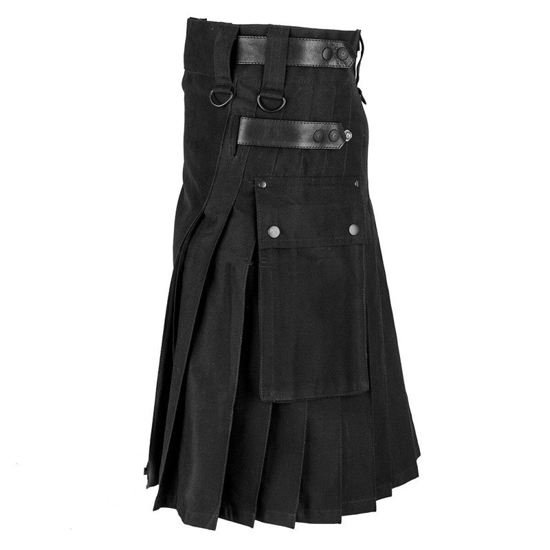 Plain Scottish Kilt Medieval Punk