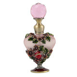 Ladybug Crystal Heart Perfume Bottle