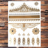 Gold Temporary Tattoos