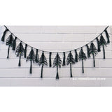 Macrame Boho Christmas Tree Garland