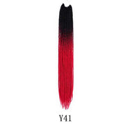 Mermaid Hair Extensions Twist Crochet Braided Hair 30 Strands