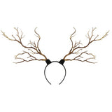 Midsummer Night Deer Antlers Tree Branch Headband
