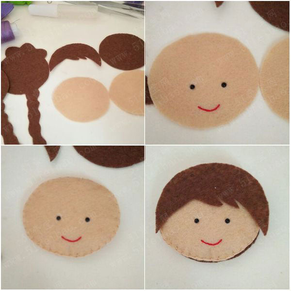 40 Felt Sheets Various Sizes Crafting Sewing Material For DIY Dolls Crafts Toys