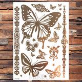 Gold Temporary Tattoos