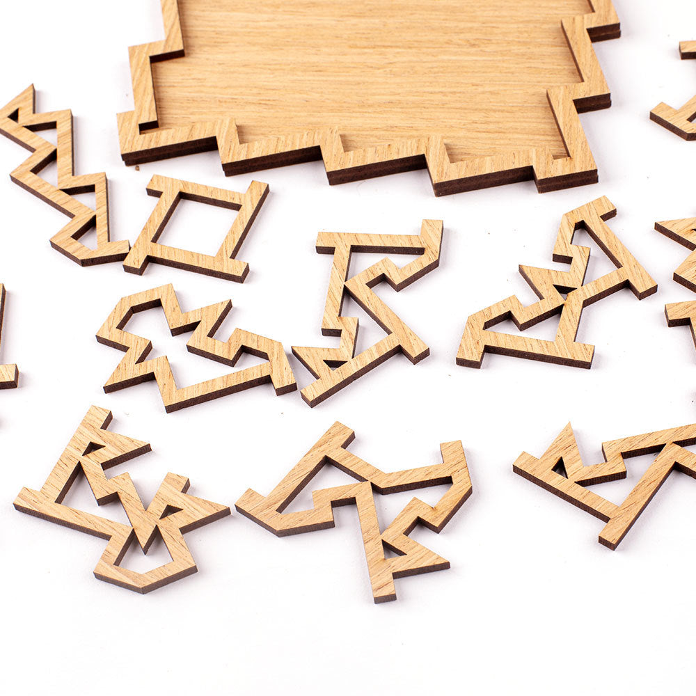 More Practically Impossible Wooden Jigsaw Puzzles