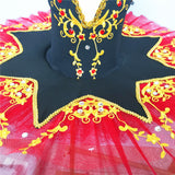 Velvety Top Embroidered Ballet Tutus Kids and Adult Ballerinas