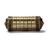Leonardo da Vinci Code Bronze Metal Cryptex Locks Letter Password Chamber