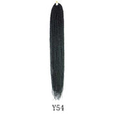 Mermaid Hair Extensions Twist Crochet Braided Hair 30 Strands