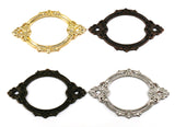 5pcs Antique Medicine Drawer Cabinet Label Frame Card Holders