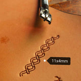 Leather Carving Embossing Tool DIY Leather Printing Stamp