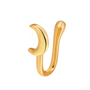 Nose Cuff 1PCS Stainless Steel Non Piercing Nose Ring