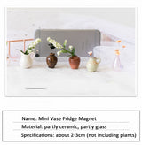 Mini Ceramics Vase Fridge Magnets