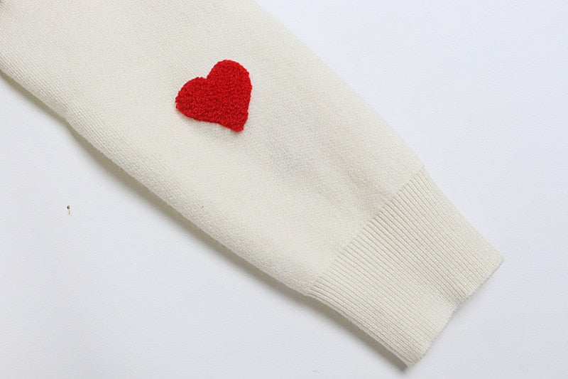 Love Confetti Heart Sweater