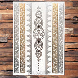 Gold Temporary Tattoos