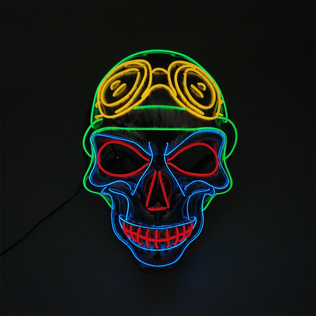 Glowing Cosplay LED Joker Masks
