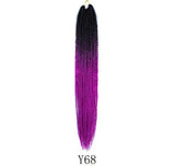 Mermaid Hair Extensions Twist Crochet Braided Hair 30 Strands