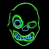 Glowing Cosplay LED Joker Masks