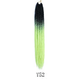 Mermaid Hair Extensions Twist Crochet Braided Hair 30 Strands