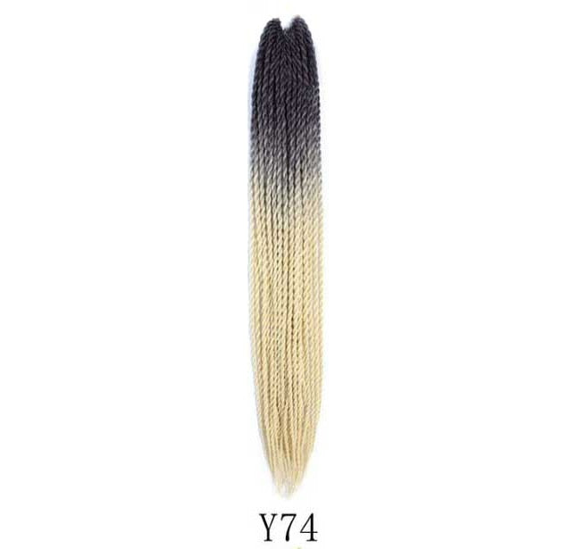 Mermaid Hair Extensions Twist Crochet Braided Hair 30 Strands