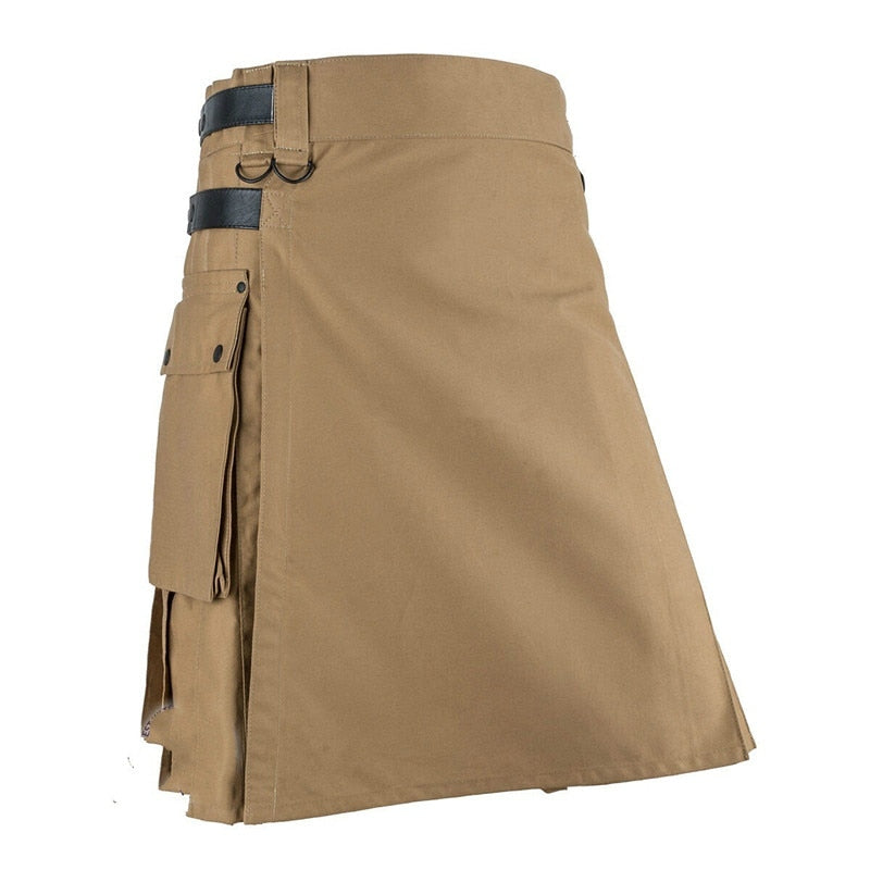 Plain Scottish Kilt Medieval Punk