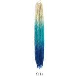Mermaid Hair Extensions Twist Crochet Braided Hair 30 Strands