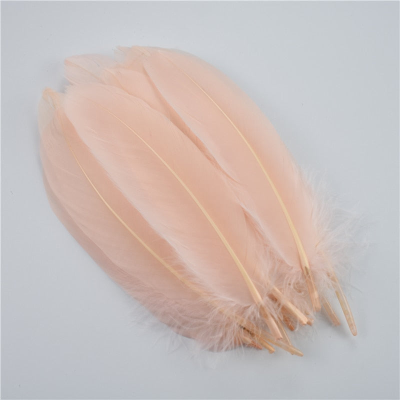 20Pcs Colourful Goose Feathers 6-8inch/15-20cm