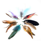 Natural Feathers Hat Decoration