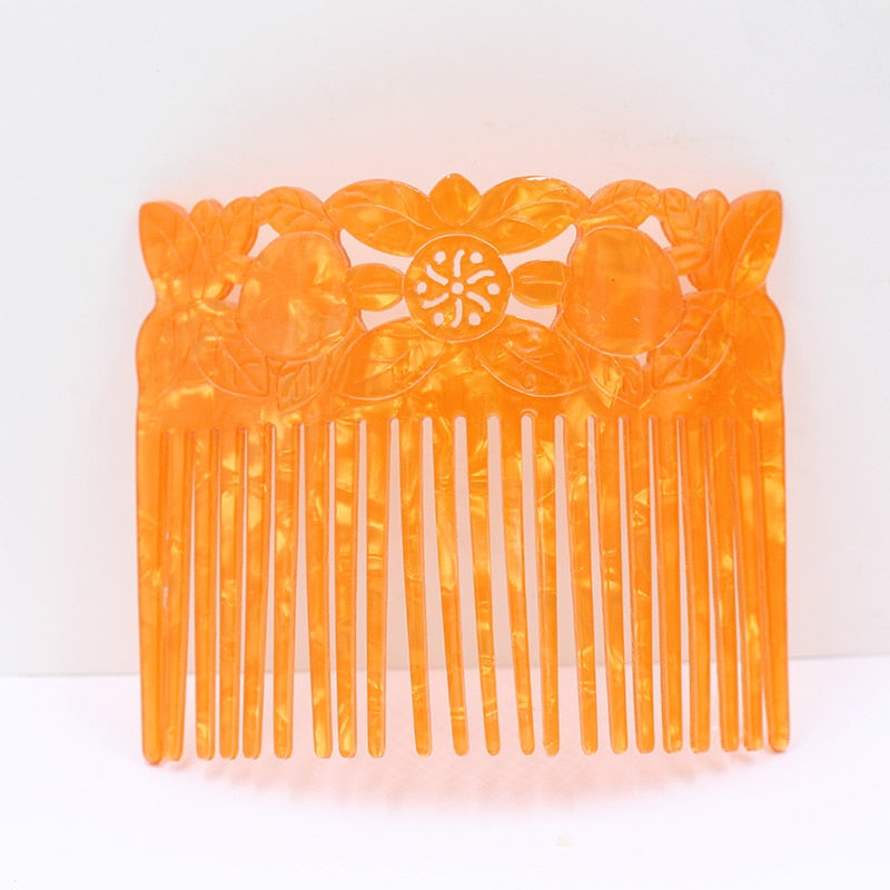 Brincos Flamencos Acetic Acid Plate Hair Combs