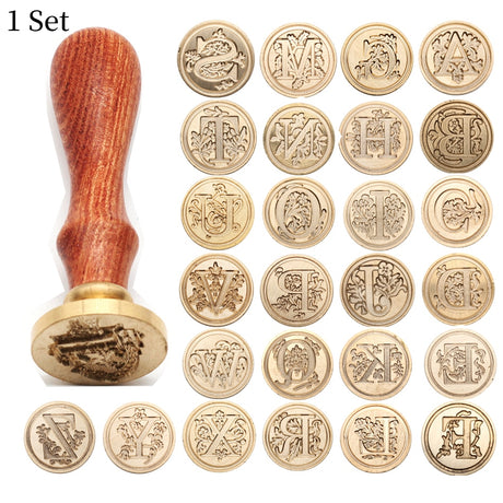 26 Letters Wax Seal Stamp