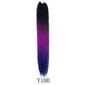 Mermaid Hair Extensions Twist Crochet Braided Hair 30 Strands